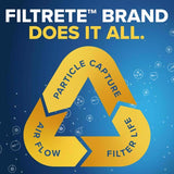 Filtrete 16 in. W X 20 in. H X 4 in. Polypropylene 1550 MPR Pleated Air Filter 1 pk, Pack of 2