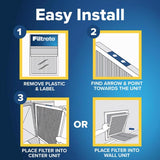 Filtrete 20 in. W X 22 in. H X 1 in. Polypropylene 700 MPR Pleated Air Filter 1 pk, Pack of 4