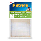Filtrete 18 in. W X 25 in. H X 1 in. Polypropylene 700 MPR Pleated Air Filter 1 pk, Pack of 4