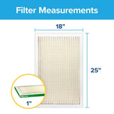 Filtrete 18 in. W X 25 in. H X 1 in. Polypropylene 700 MPR Pleated Air Filter 1 pk, Pack of 4