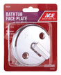 Ace Chrome Trip Lever Face Plate