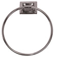 DECKO Chrome Silver Towel Ring Metal