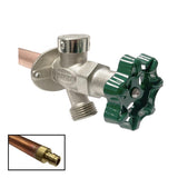 Prier 1/2 in. PEX in. Anti-Siphon Brass Freezeless Wall Hydrant