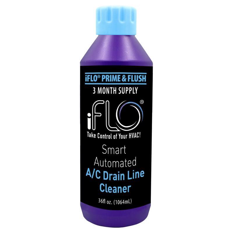 iFLO Air Conditioner Line Cleaner 3 in. W X 10.5 in. H Blue, Pack of 6