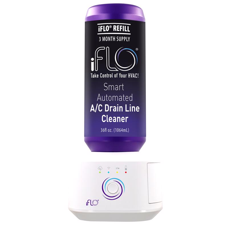 iFLO Air Conditioner Line Cleaner 3 in. W X 10.5 in. H Blue, Pack of 6