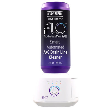 iFLO Air Conditioner Line Cleaner 11.18 in. W X 11.62 in. H White