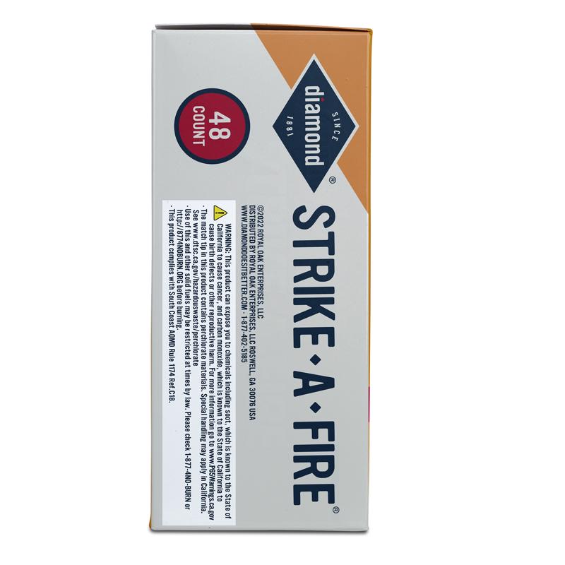 Diamond Strike-A-Fire Saw Dust Fire Starter 12 min, Pack of 8