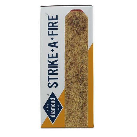 Diamond Strike-A-Fire Saw Dust Fire Starter 12 min, Pack of 8
