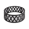 Living Accents 36 in. W Steel Round Wood Fire Pit