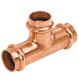 NIBCO Press System 2 in. Press X 2 in. D Press Wrought Copper Tee 1 pk