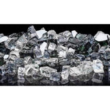 Bond Lava Midnight Sky Glass Fire Bowl Filler 8.66 in. H X 4.92 in. W X 5.12 in. D