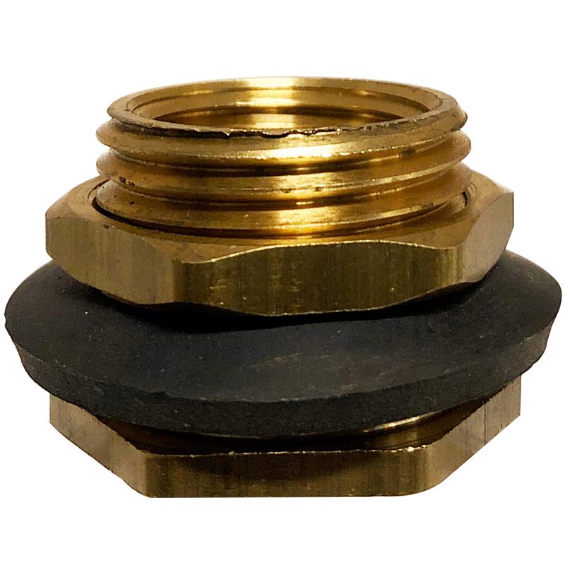 Anderson Metals 1/2 in. D MGH Brass Evaporative Cooler Drain, Pack of 5