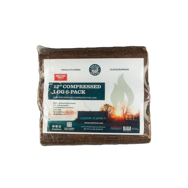 US Stove Assorted Firewood 3 hr 6 pk
