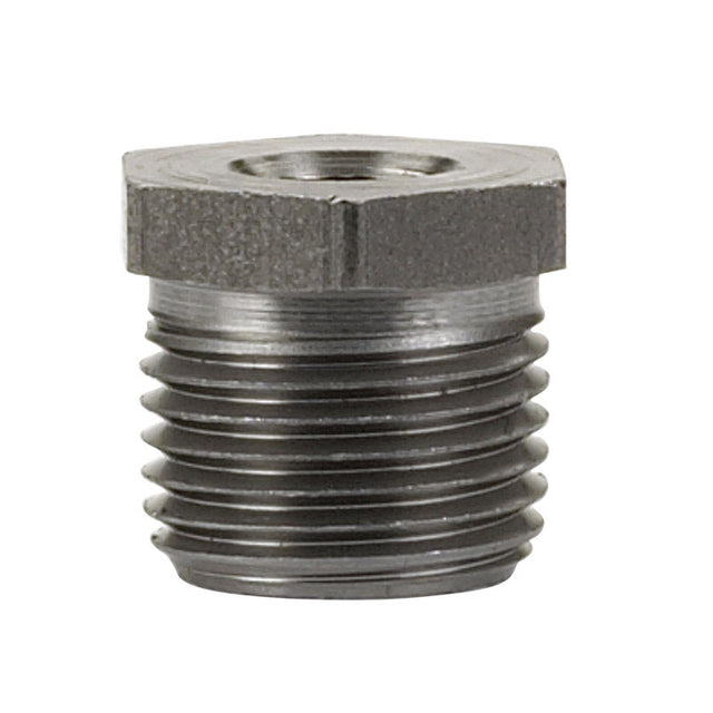 Billco Corporation 1/2 in. MPT X 1/8 in. D MPT Black Steel Hex Bushing, Pack of 5