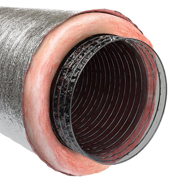 Imperial R6.0 25 ft. L X 14 in. D Silver Poly Duct
