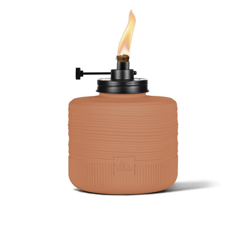 TIKI Orange Glass 6.10 in. Tabletop Torch 1 pc, Pack of 6