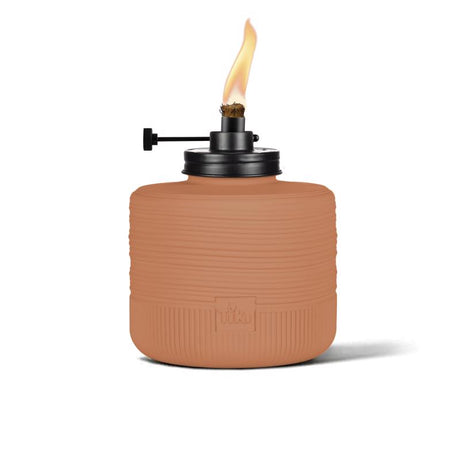 TIKI Orange Glass 6.10 in. Tabletop Torch 1 pc, Pack of 6