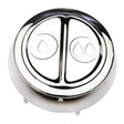 Fluidmaster Flush Lever - Push Button Silver/White Chrome
