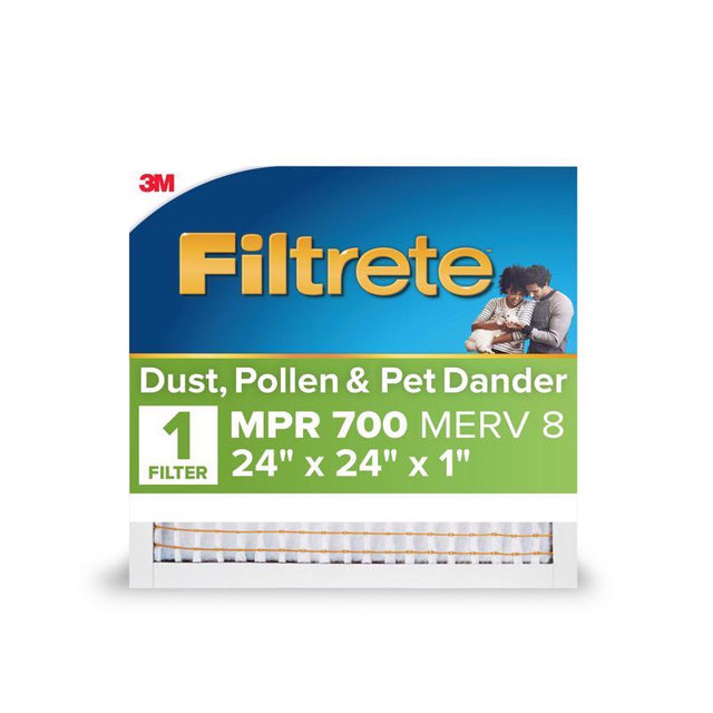 Filtrete 24 in. W X 24 in. H X 1 in. Polypropylene 8 MERV Air Filter 1 pk, Pack of 4