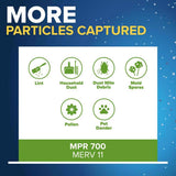 Filtrete 24 in. W X 24 in. H X 1 in. Polypropylene 8 MERV Air Filter 1 pk, Pack of 4