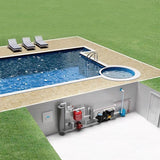 K2 Pumps Pool Pump 12.7 in. H X 10.5 in. W X 27.2 cu in L