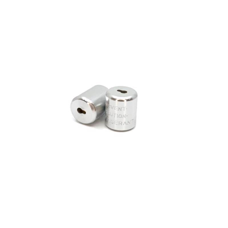 RectorSeal Novent Locking Refrigerant Caps 11.4 in. W X 1.2 in. H Silver