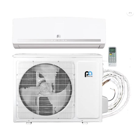 Perfect Aire 4th Generation 1 Zone 12000 BTU 22 SEER Quick Connect Mini Split Air Conditioner & Heat
