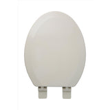 Oakbrook Collection Laurel Elongated Bone Wood Toilet Seat