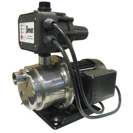 Simer 3/4 HP 1440 gph Stainless Steel Booster Pump