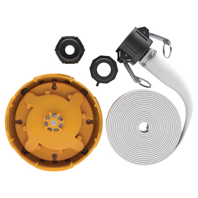DeWalt 1/3 HP 3600 gph Aluminum Switchless Switch Bottom AC Utility Pump Kit