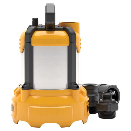 DeWalt 1/3 HP 3600 gph Aluminum Switchless Switch Bottom AC Utility Pump Kit