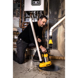 Dewalt 1 HP 7000 gph Stainless Steel Vertical Float Switch AC Submersible Sump Pump 10 ft/min