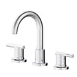 Oakbrook Collection Alexis Chrome Modern Widespread Bathroom Sink Faucet 8 in.