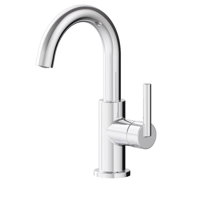 Oakbrook Collection Alexis Chrome Modern Single-Handle Bathroom Sink Faucet 4 in.