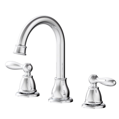 Oakbrook Collection Jennifer Chrome Traditional Widespread Bathroom Sink Faucet 8 in.