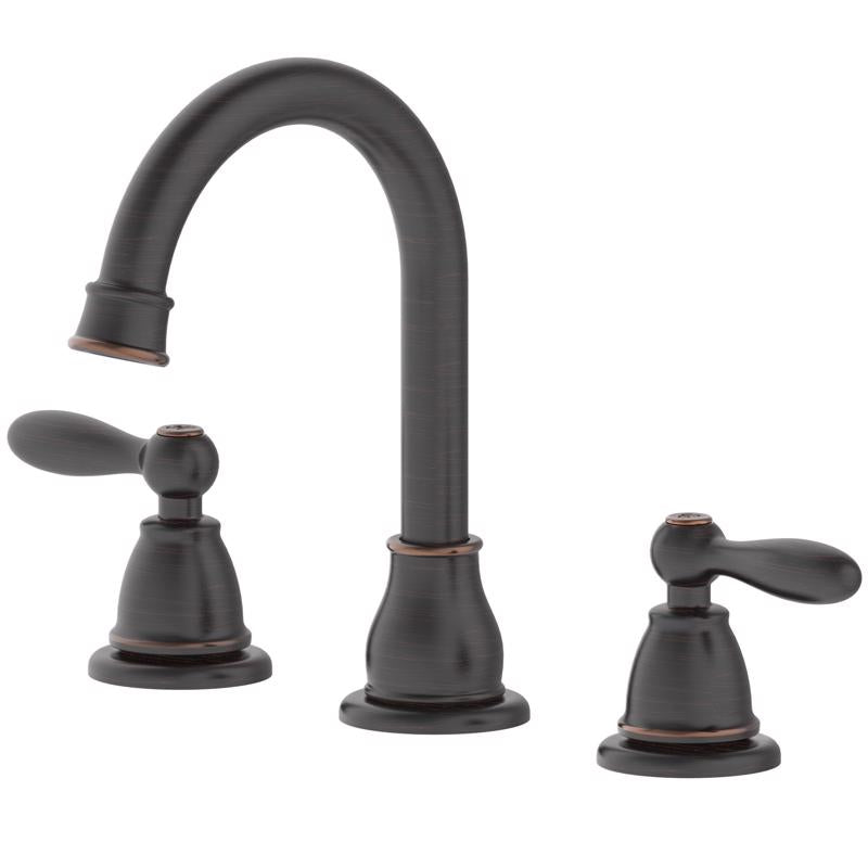 Oakbrook Collection Jennifer Oil Rubbed Bronze Traditional Widespread Bathroom Sink Faucet 8 in.