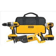 DEWALT DCK375X Combination Tool Kit, Battery Included, 18 V, Ni-Cd