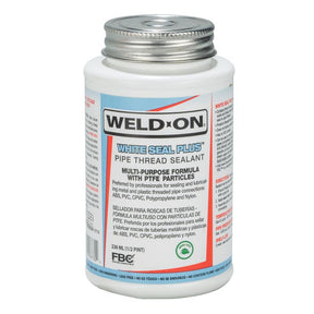 Weld-On White Seal Plus White Pipe Thread Sealant 0.5 pt