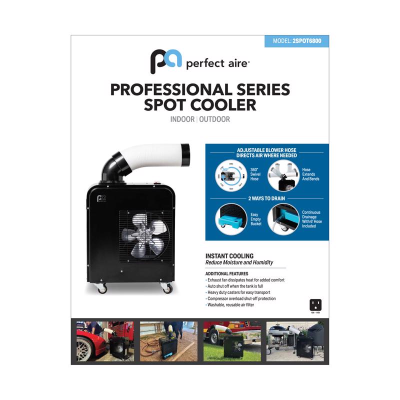 ProAire Perfect Aire 150 sq ft 1 speed 7000 BTU Portable Spot Cooler