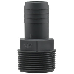 Boshart Industries 1 in. Insert in. X 1-1/4 in. D MPT Polypropylene Reducing Male Adapter 1 pk