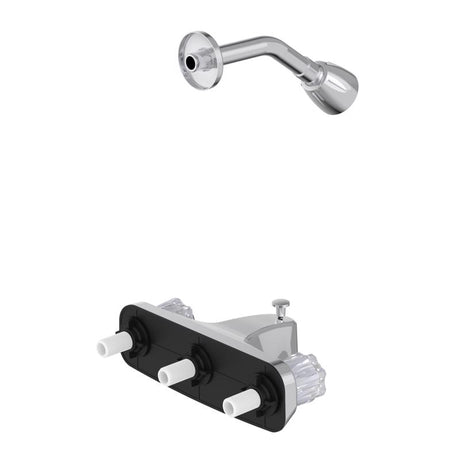 Home Plus 2-Handle Chrome Tub and Shower Faucet