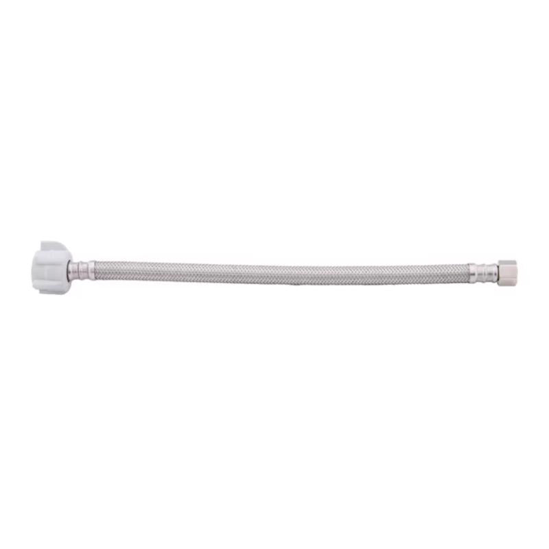 BrassCraft Plumbshop 3/8 in. D X 20 ft. L Braided Stainless Steel Hose