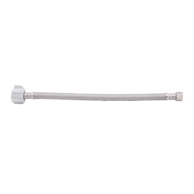 BrassCraft Plumbshop 3/8 in. D X 20 ft. L Braided Stainless Steel Hose
