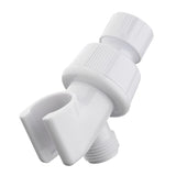 Oakbrook Collection White Plastic Shower Arm Mount