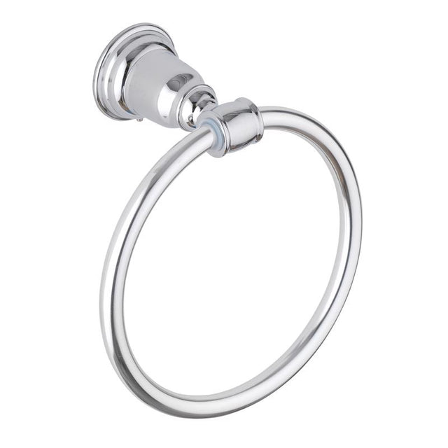 OakBrook Collection Chrome Towel Ring Die Cast Zinc