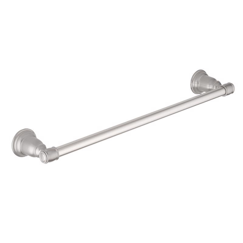 OakBrook Collection Brushed Nickel Towel Bar 18 in. L Die Cast Zinc