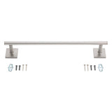 OakBrook Collection Brushed Nickel Towel Bar 18 in. L Die Cast Zinc