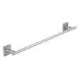 OakBrook Collection Brushed Nickel Towel Bar 24 in. L Die Cast Zinc