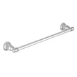 OakBrook Collection Chrome Towel Bar 18 in. L Die Cast Zinc