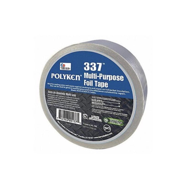 Berry Plastics Polyken 2.83 in. W X 50 yd L Silver Foil Tape 1 pk, Pack of 16